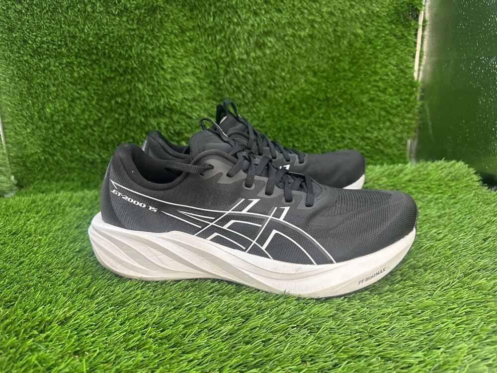 Asics GT-2000 15 1011C235 Athletic Sneaker Men's 10 Black Woven Jogging Running